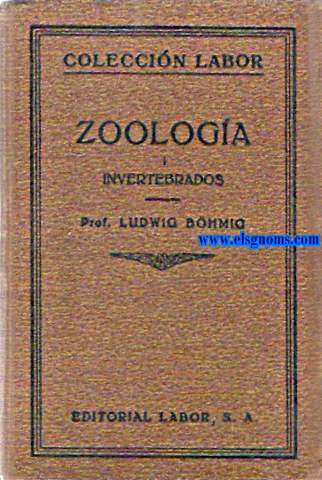 Zoologa. (I) Invertebrados (con excepcin de los insectos). (II) Insectos. Traduccin del Prof.E.Fernndez Galiano.