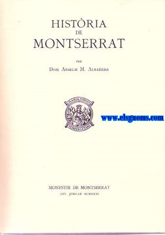 Histria de Montserrat.