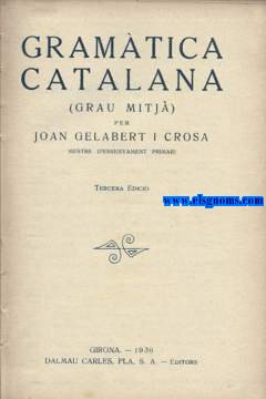 Gramtica catalana.(grau mitj).