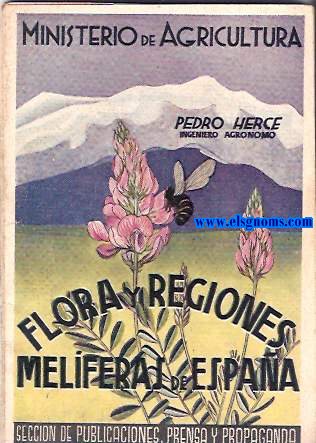 Flora y regiones meliferas de Espaa.