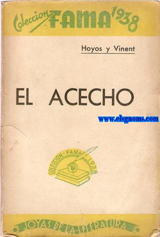 El acecho.Novela.