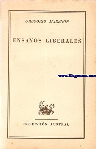 Ensayos liberales.