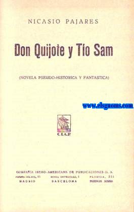 Don Quijote y To Sam (Novela pseudohistrica y fantstica).