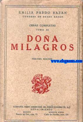 Doa Milagros.