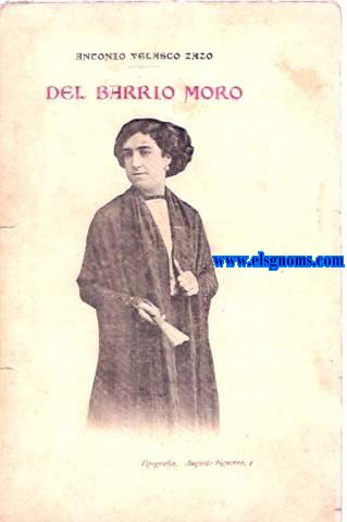 Del Barrio Moro (Leyenda escrita en castellano).