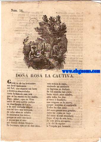 Doa Rosa La Cautiva.