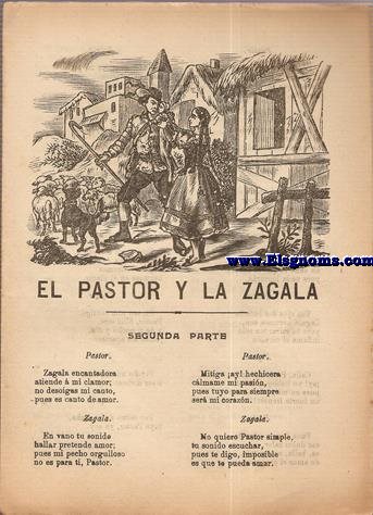 El Pastor y la Zagala. Segunda Parte.