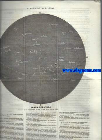 El Album de las Familias. Peridico semanal. Gratis  los suscriptores del Diario de Barcelona. N 42. Tomo II. Barcelona, 26 de agosto de 1860.