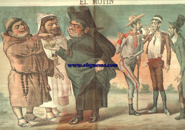 El Motn.-Peridico Satrico Semanal.AoI I. Nm. 13.-Domingo 26 de Marzo de 1882.-SUMARIO: Nuestros Aliados.-La Voz Del Hambre.-Los Benvolos.-Explicacin de la caricatura.-Manojo de Flores Msticas.-Libros Recibidos.